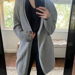 H&M Longline Grey Cardigan